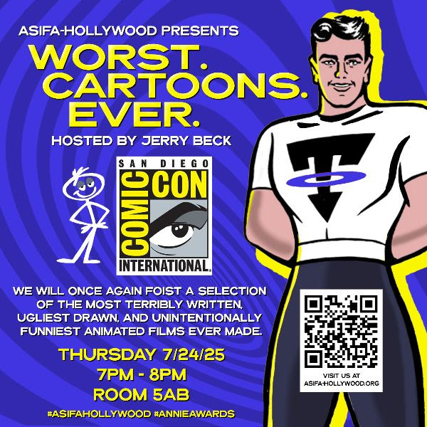 Worst Cartoons Ever! Panel at San Diego Comic Con